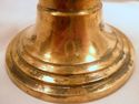 Pair of Vintage Brass 3-Candle Candlesticks, Candl