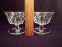 Vintage Set 7 Elegant Glass Desserts, Sherbets, Un