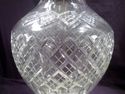 Cut Crystal Table Lamp, Working, 31" Height, Large