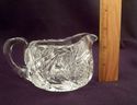 American Brilliant Period Antique Cut Crystal Crea