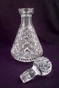 Marked Waterford Cut Crystal Alana Pattern Decante