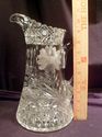 Very Rare American Brilliant Period Cut Crystal Pi