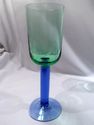 Set 8 Wine Glasses, Green, Blue, Plus Set 4 Small 