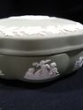 Wedgwood Green and Cream Dresser Dish, Marked, Jas