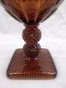 Rare Set 4 Imperial Glass Footed Goblets, Chroma P