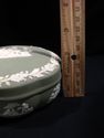 Wedgwood Green and Cream Dresser Dish, Marked, Jas