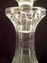 Crystal Decanter with Ball Stopper, Diamond Patter