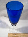 Set of Eight Colored Art Glass Champagne Flutes