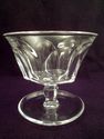 Vintage Set 7 Elegant Glass Desserts, Sherbets, Un