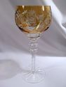 Set of 5 Rare Ajka Marsala Exceptional Cut Crystal