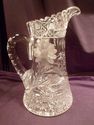 Very Rare American Brilliant Period Cut Crystal Pi