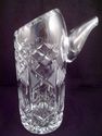 Rare Cut Crystal Martini Pitcher, Attributed to Ko