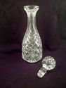 Crystal Decanter with Ball Stopper, Diamond Patter