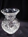 American Brilliant Period Cut Crystal Vase, Antiqu