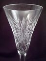 Pair Marked Waterford Cut Crystal Champagne Flutes