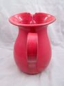 Rare Cantagalli Italian Pitcher, Deep Red, Made fo