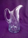 Cut Crystal Cream Pitcher, Val St Lambert, Belgium