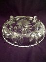 Antique US Glass Co Footed Glass Bowl, 1916, Peoni