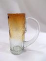 Collection of 10 Hand-Made Studio Glasses, Amber, 