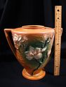 Roseville "Magnolia" Double-Handled Vase, Marked 9