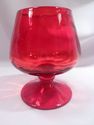 Collection of 6 Seriously Red Brandy Glasses, 3-4"