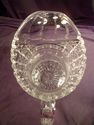 Very Rare American Brilliant Period Cut Crystal Pi