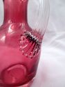 Collection of 3 Hand-Made Cranberry Glass Items, 2