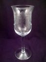 Rare Elegant Glass Wine Set, Decanter and 5 Wine G