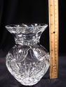 American Brilliant Period Cut Crystal Vase, Antiqu