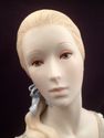 Rare Large Cybis Guinevere Bust Porcelain Figurine