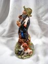 RARE Capodimonte Porcelain Figurine "Hunter and Do