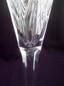 Pair Marked Waterford Cut Crystal Champagne Flutes