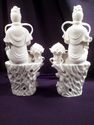 Matching Pair of Quan Yin Chinese Goddess of Compa