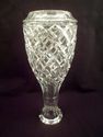 Crystal Decanter with Ball Stopper, Diamond Patter