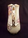 Hand-Painted Porcelain Pitcher, Fancy Floral, Gold