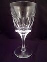 Cut Crystal Lot of 1 Goblet and 3 Wine Glasses, Ex