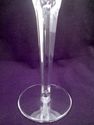 Pair Marked Waterford Cut Crystal Champagne Flutes