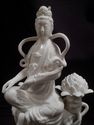 Matching Pair of Quan Yin Chinese Goddess of Compa