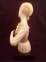 Rare Large Cybis Guinevere Bust Porcelain Figurine