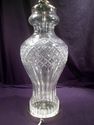 Cut Crystal Table Lamp, Working, 31" Height, Large