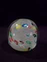 Set of 3 Handblown Glass Paperweights, Millefiori,