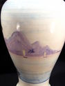 Exquisite Hand-Painted Under-Glaze Art Pottery Vas