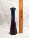 Vintage Van Briggle Bud Vase, Blue to Violet, Mark