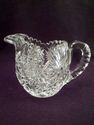 American Brilliant Period Antique Cut Crystal Crea