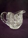 American Brilliant Period Antique Cut Crystal Crea