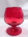 Collection of 6 Seriously Red Brandy Glasses, 3-4"