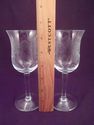 Rare Elegant Glass Wine Set, Decanter and 5 Wine G