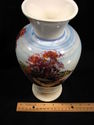 Exquisite Hand-Painted Under-Glaze Art Pottery Vas