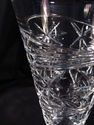 Very Large, Heavy Cut Crystal Vase, 8 Lbs, 11" Hei