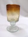 Collection of 10 Hand-Made Studio Glasses, Amber, 